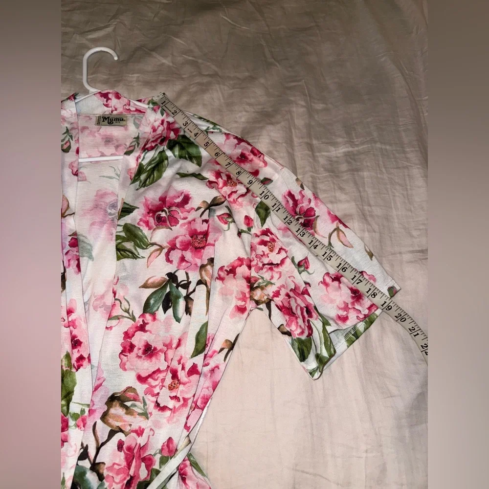Show Me Your Mumu Brie Robe Garden of Blooms Floral Kimono One Size
